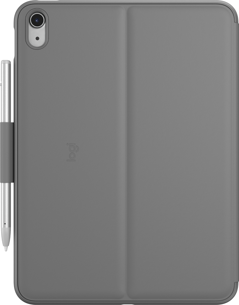 Logitech Slim Folio AZERTY Frans Bluetooth Grijs