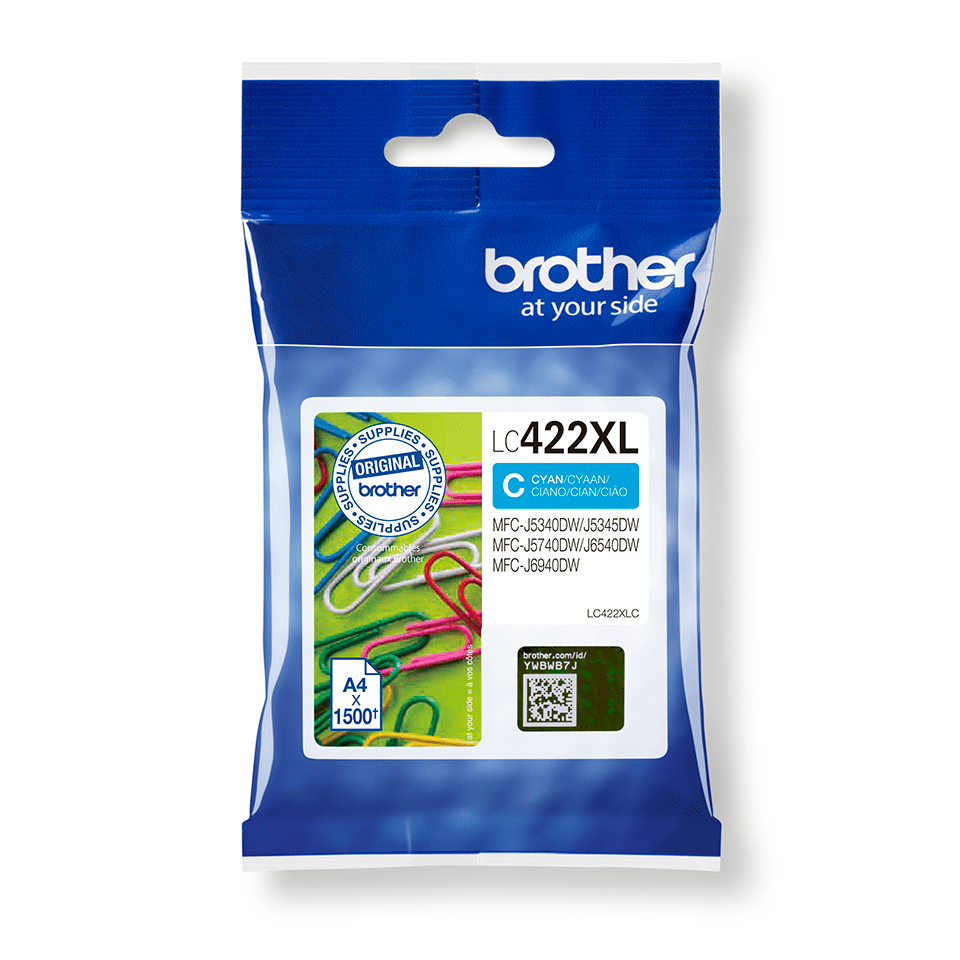 Brother cartouche d'encre LC422XLC