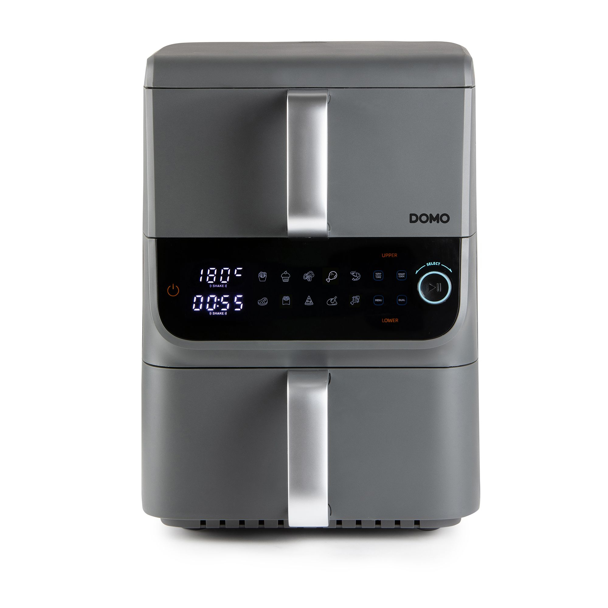 Heteluchtfriteuse Domo DO549FR dubbel verticaal