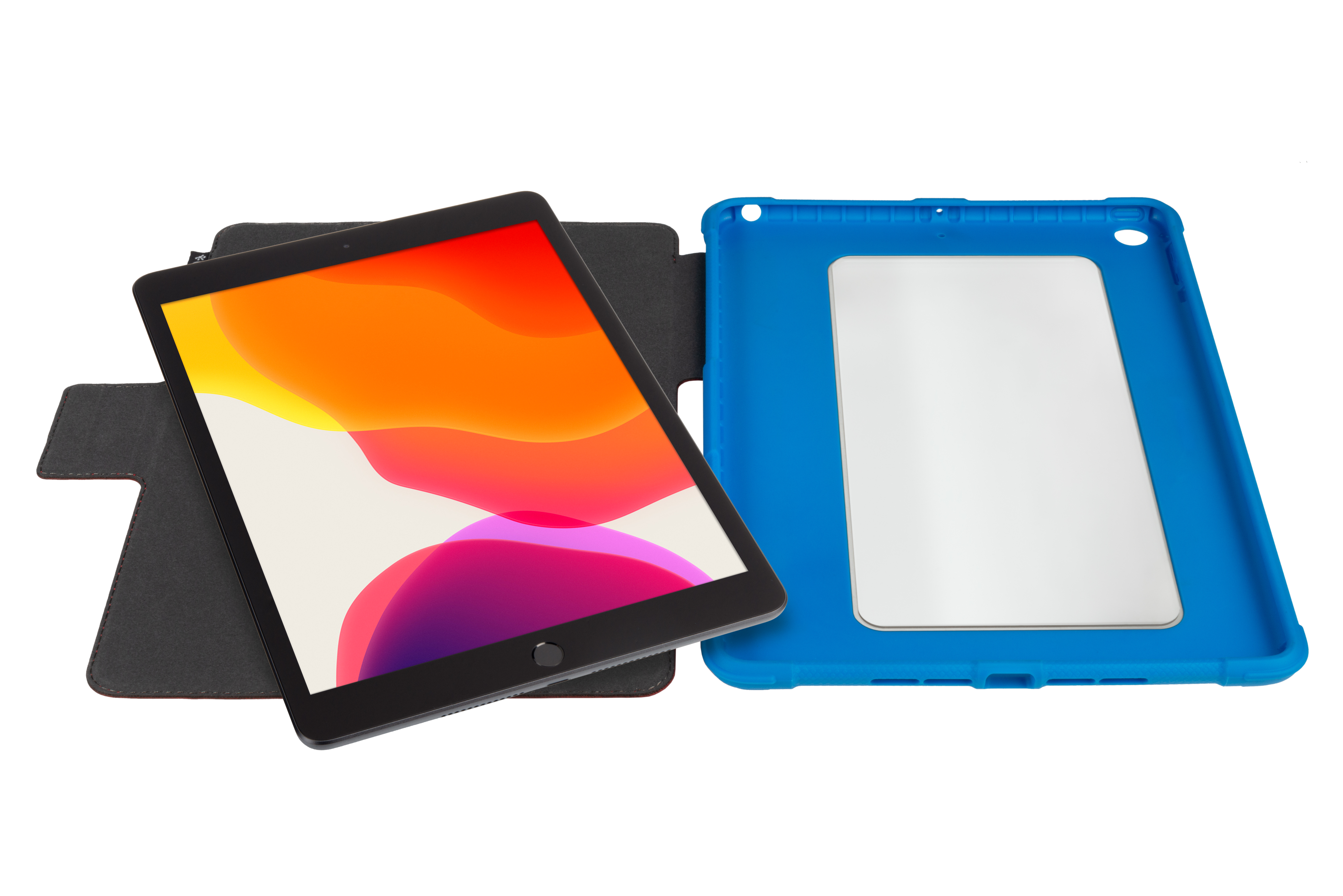 Gecko Super Hero Cover iPad 7/8/9th gen rood/blauw