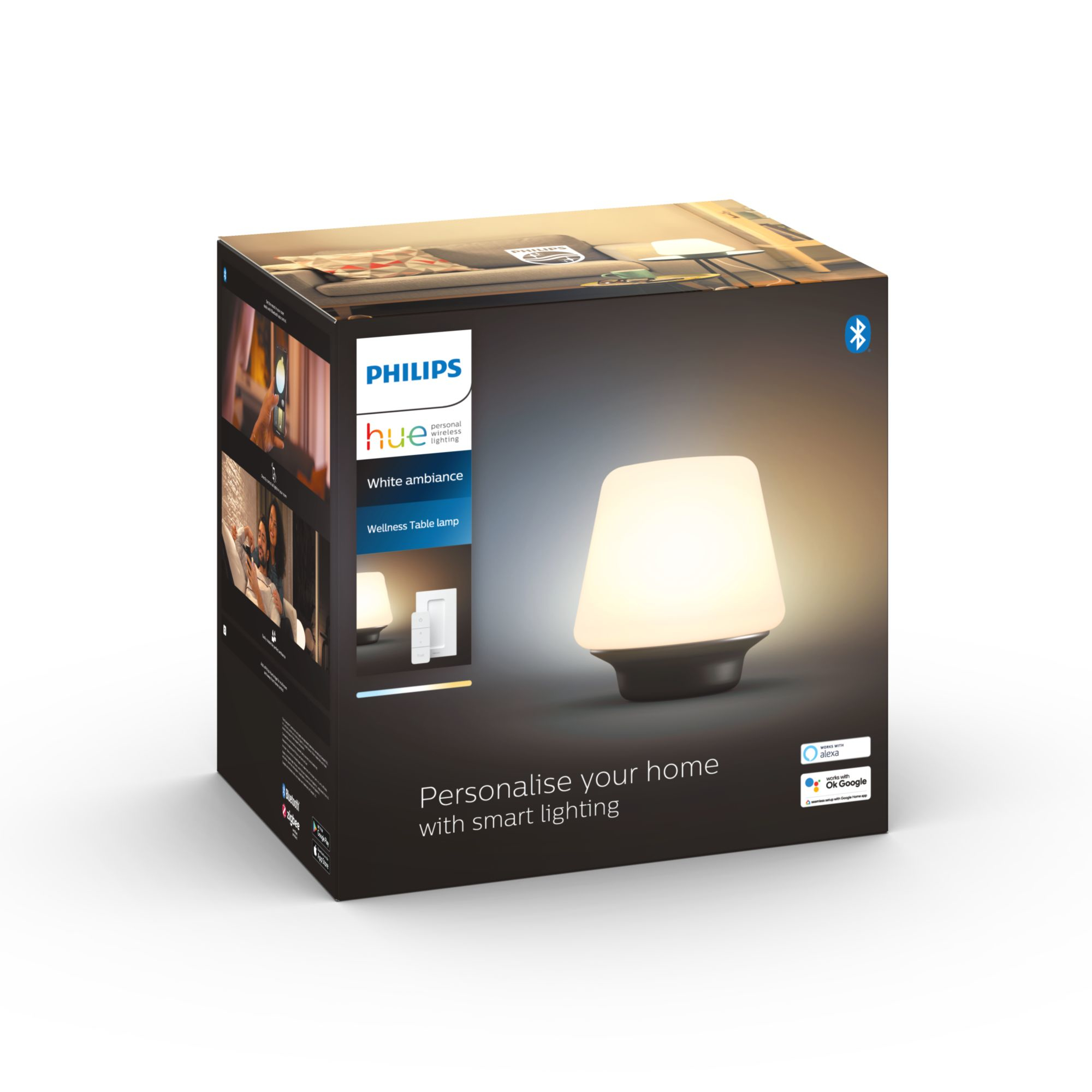 Tafellamp Philips Hue Wellness Black