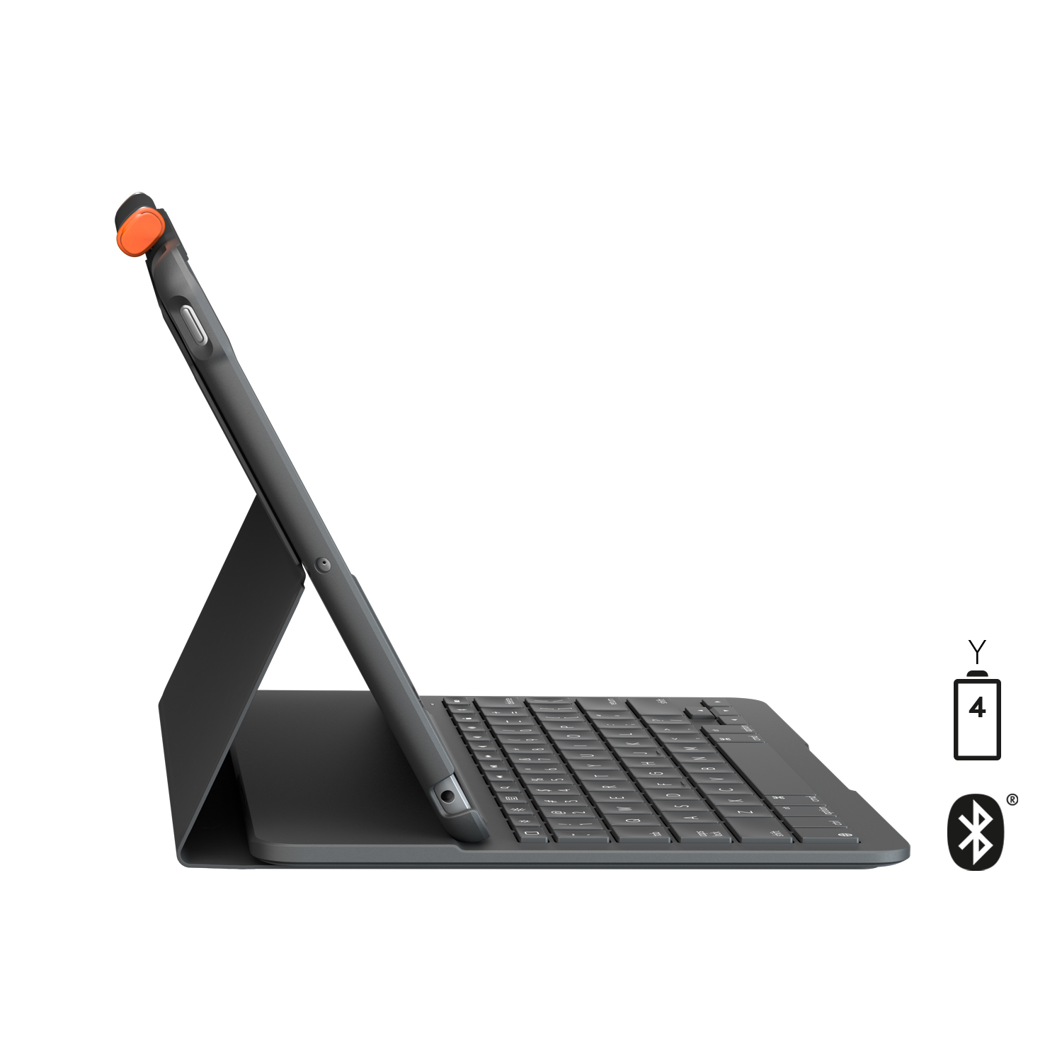Keyboard LOGITECH SLIM Folio iPad 10.2 '19-21 Graphite