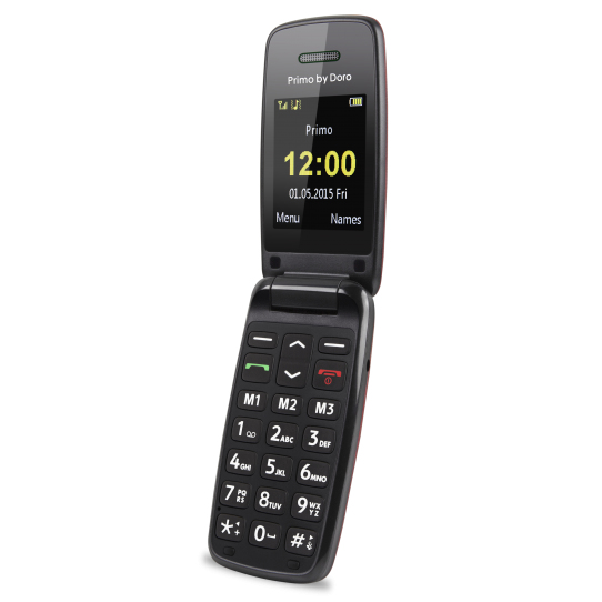Doro Primo 401 5,08 cm (2") 115 g Noir