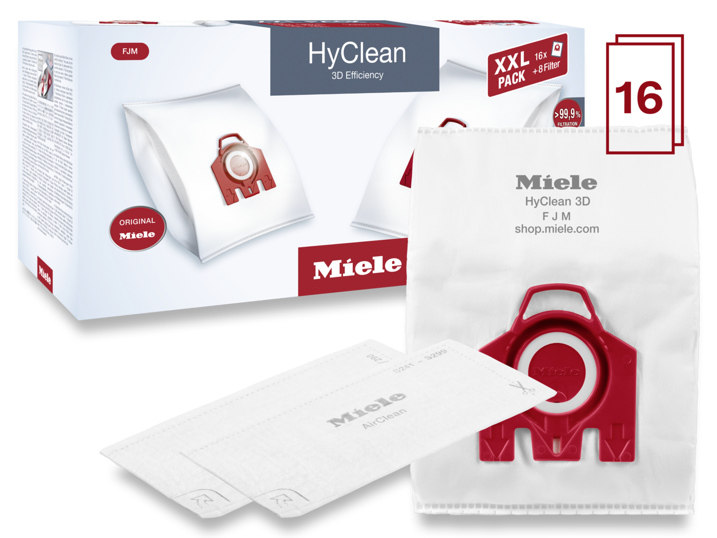 Miele stofzak type xxl fjm 3d efficiency