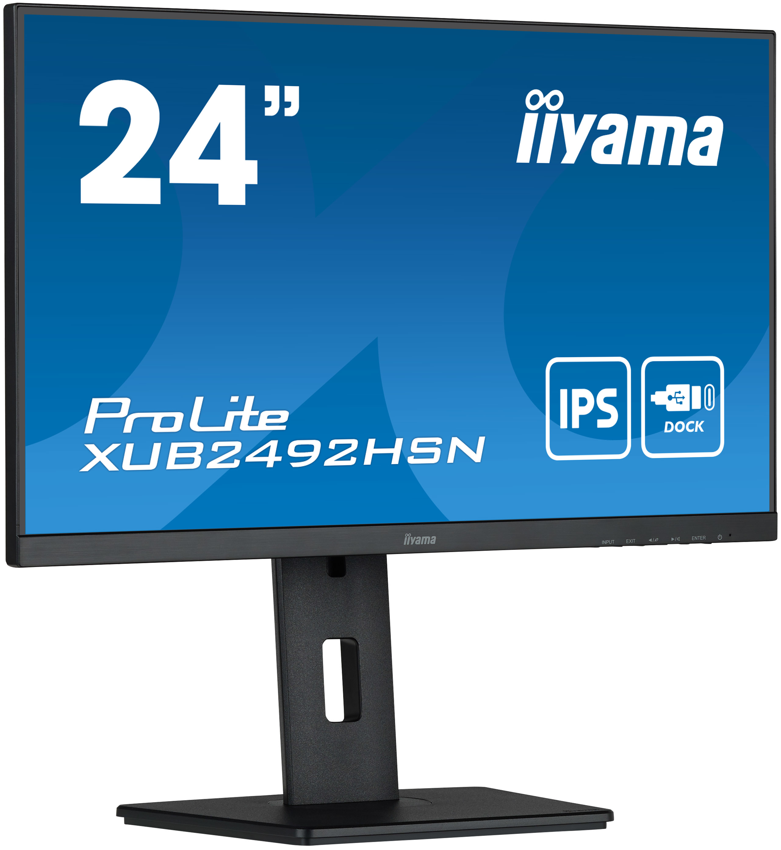 iiyama ProLite XUB2492HSN-B5 LED display 61 cm (24") 1920 x 1080 Pixels Full HD Zwart