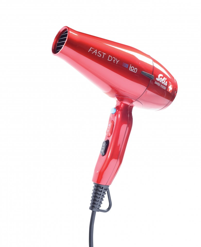 Solis FastDry haardroger 2200 W Rood