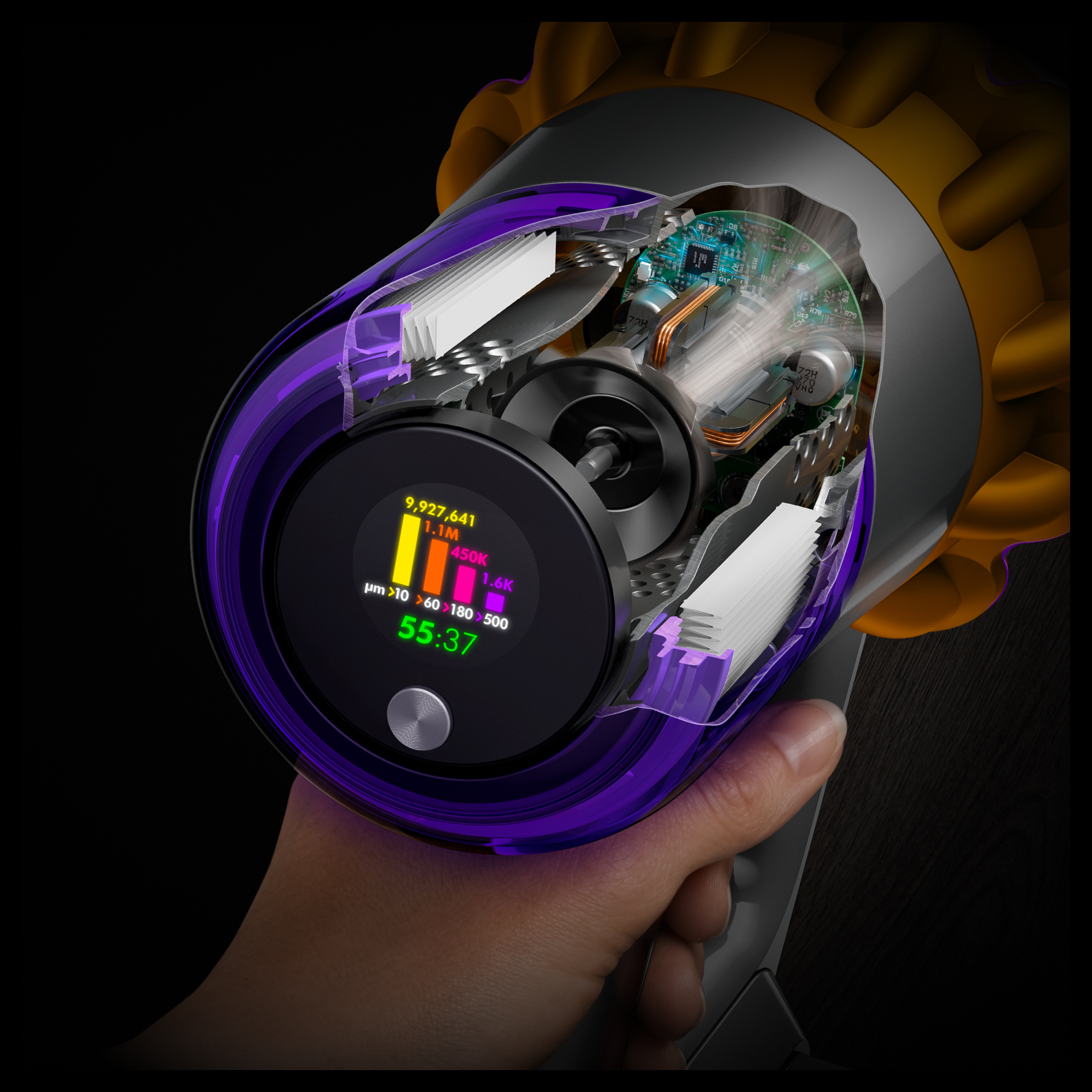 Steelstofzuiger DYSON 494719-01 V15 / Detect Absolute 
