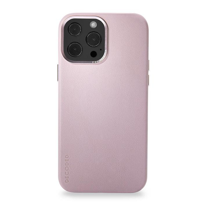 Tas DECODED Leather Backcover iPhone 13 Pro powder pink