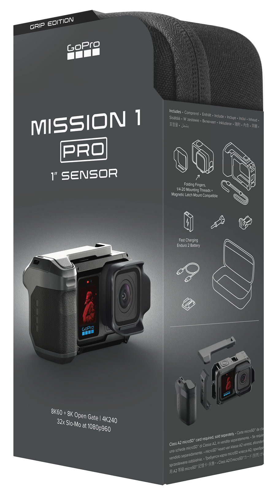 Action Camera GOPRO MISSION 1 PRO Grip Edition