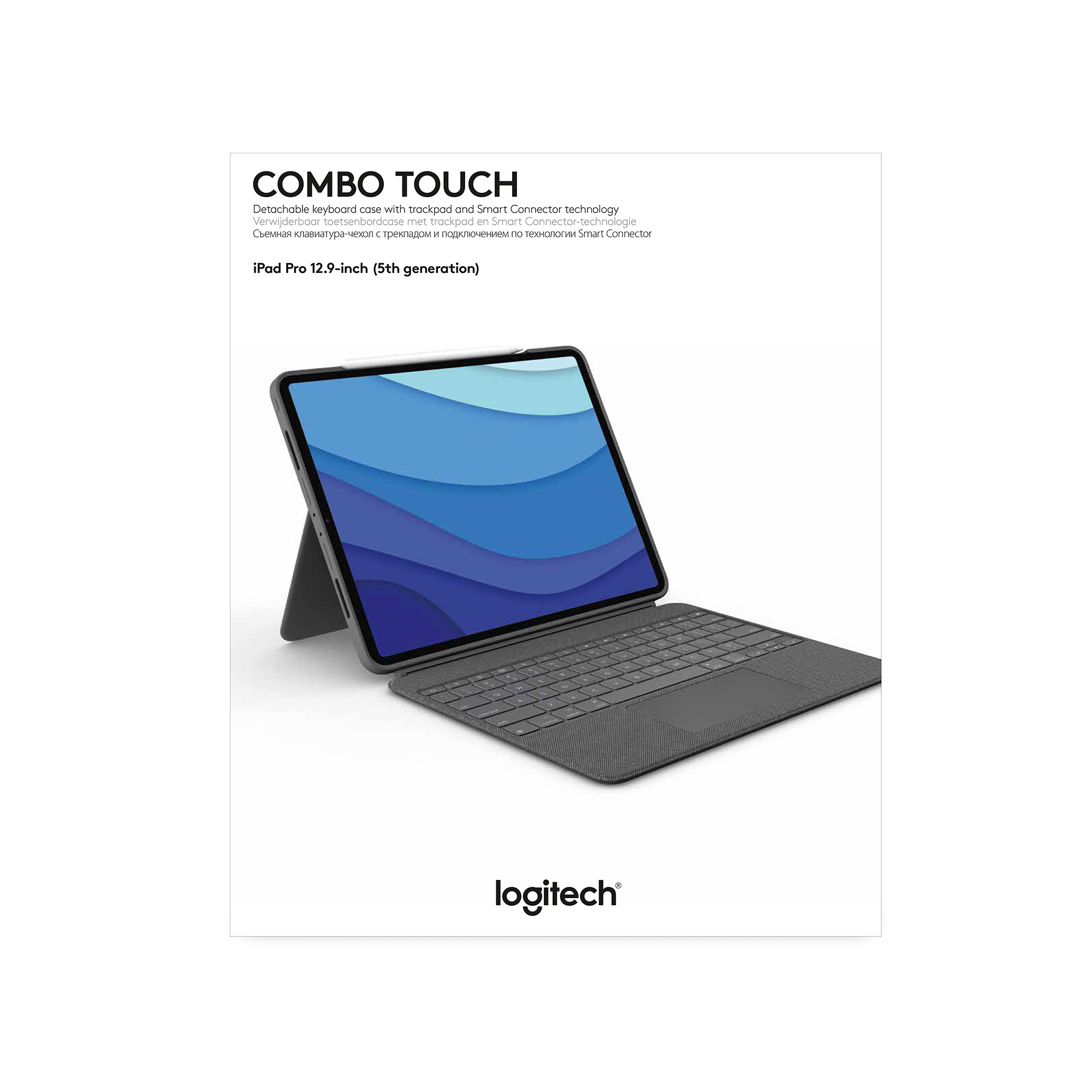 Logitech COMBO TOUCH - GREY - FRA - CENTRAL