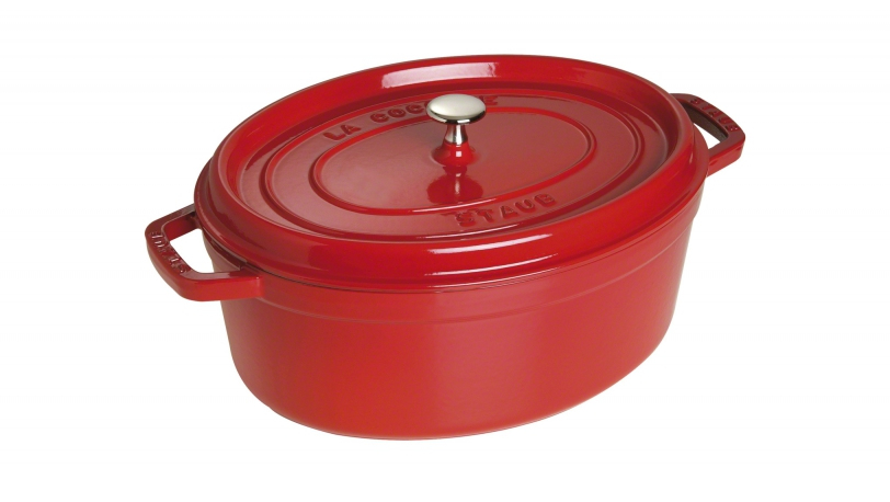 Ovale Cocotte STAUB 1103106 Kers 31cm