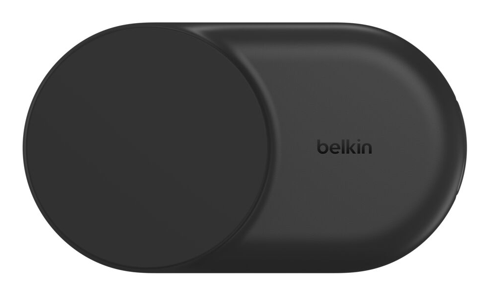 BELKIN UltraCharge 25w Qi2 2in1 Magnetic Charger plus USB-C Black 