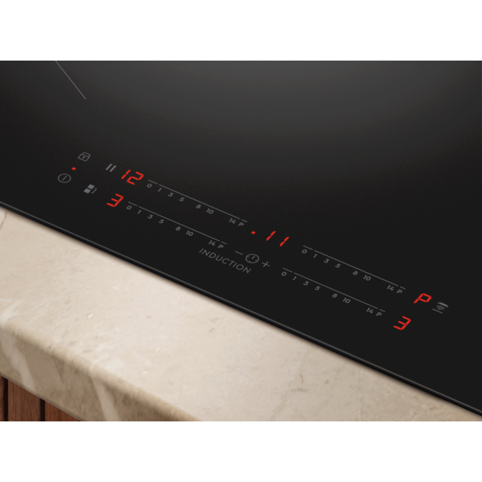 Electrolux KIT81440CT Zwart Ingebouwd 80 cm Inductiekookplaat zones 4 zone(s)