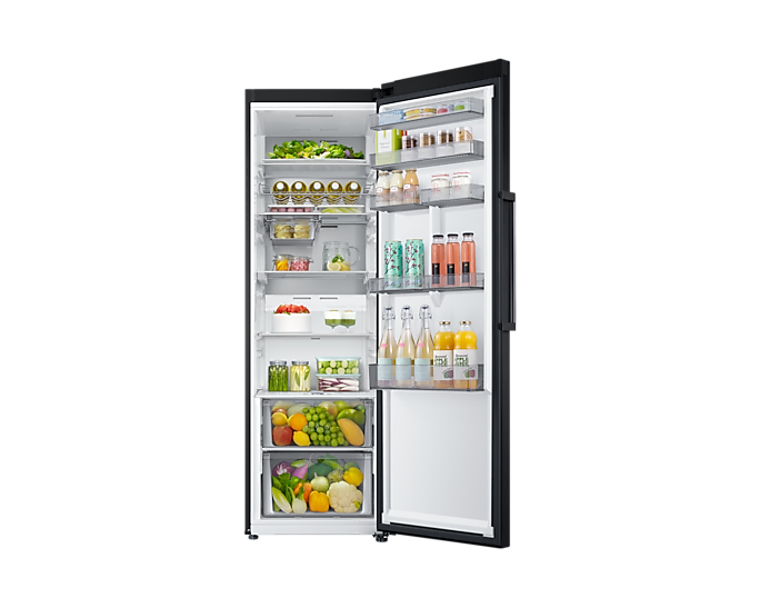 Koelkast SAMSUNG RR39C7EC5B1/EF / 387L / E / 186cm / zwart inox