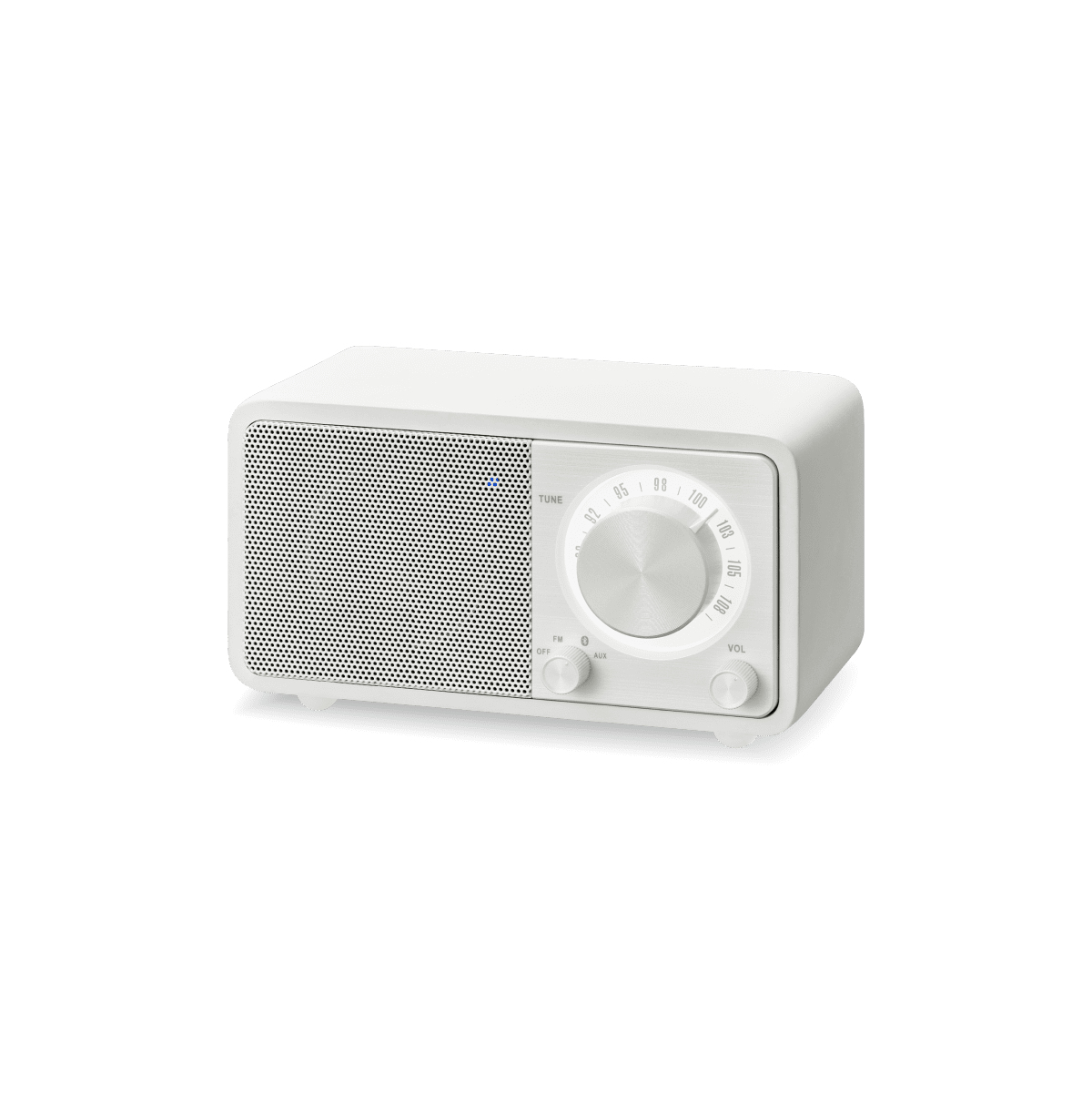 Sangean wr-7 cabinet radio blanc