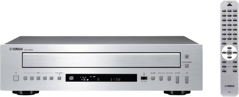 CD-speler YAMAHA CD-C603 zilver- wisselaar
