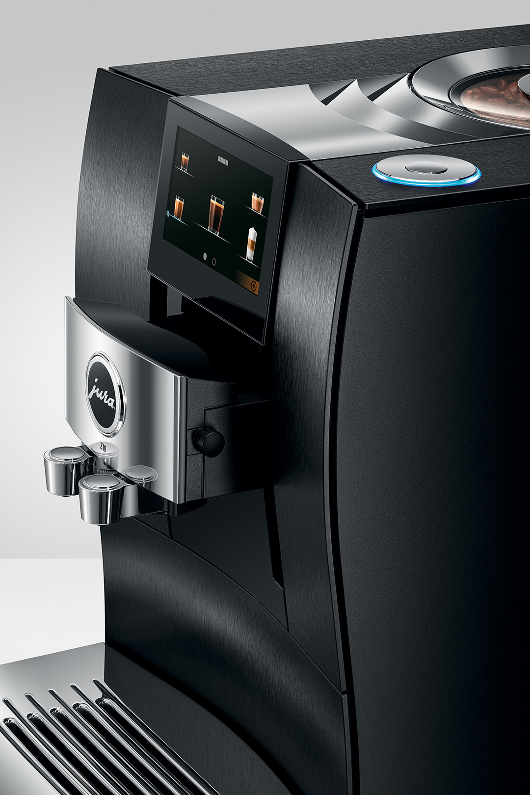 JURA Z10 Aluminium Dark Inox (EA) + Gratis Cool Control 1L