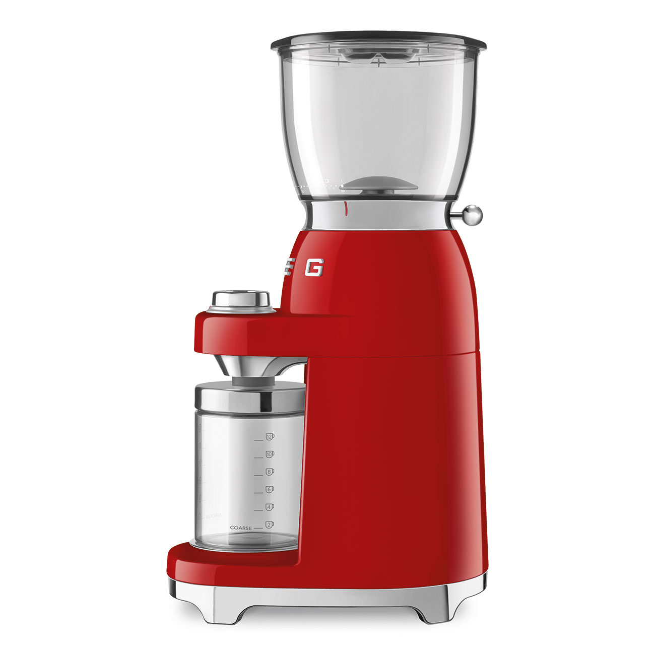 Koffiemolen SMEG CGF11RDEU rood 