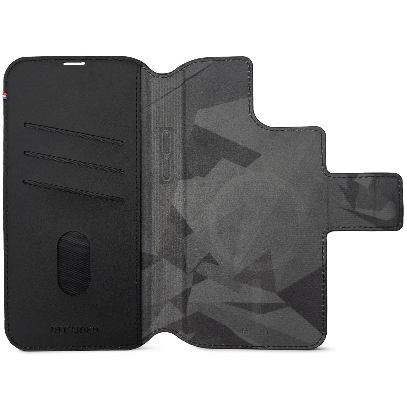 Tas DECODED Modu Wallet Black iPhone 14 Plus