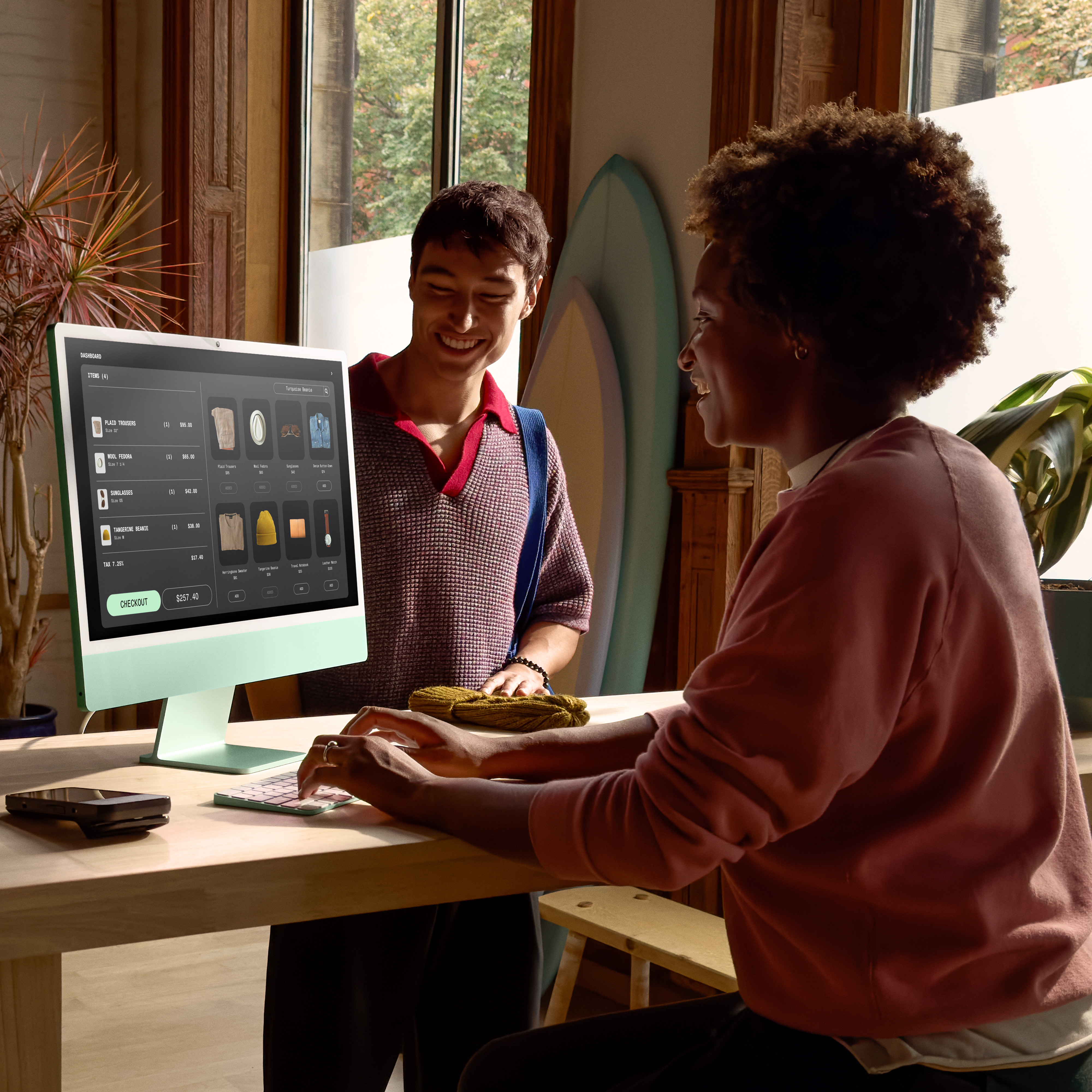 APPLE IMAC MD2Q4FN/A Green