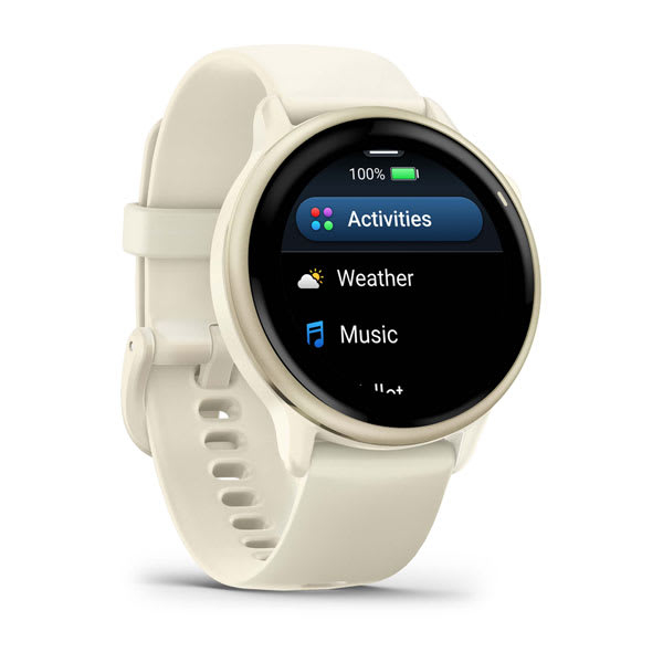Garmin Vivoactive 6 Bone/Lunar Gold