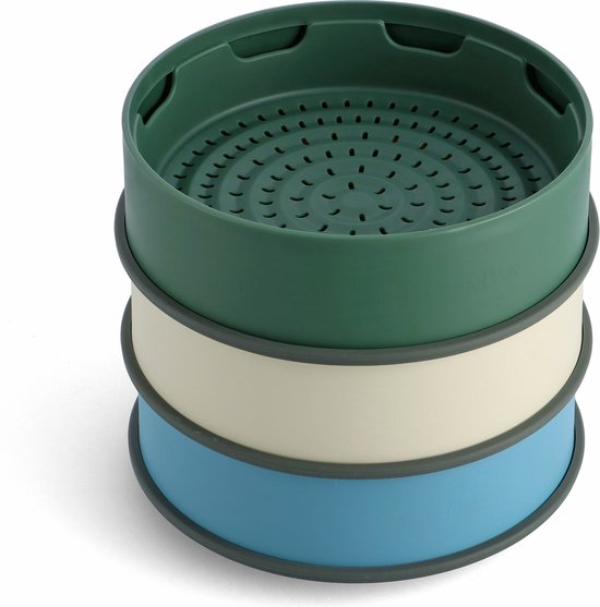 Stoominzet GREENPAN CC006629-001 Steamy / Green / 24cm