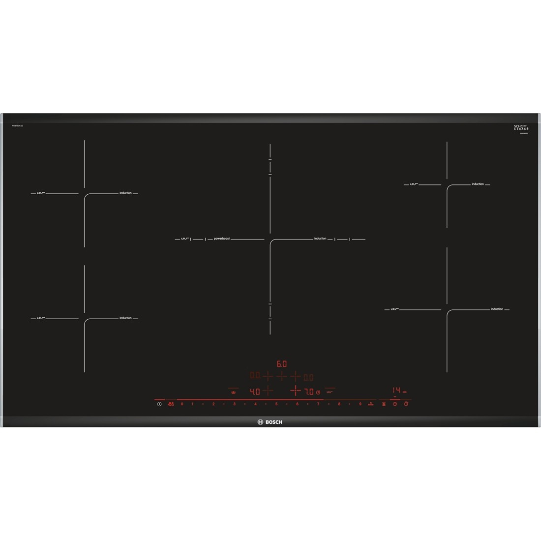 Bosch taque induction 90 PIV975DC1E