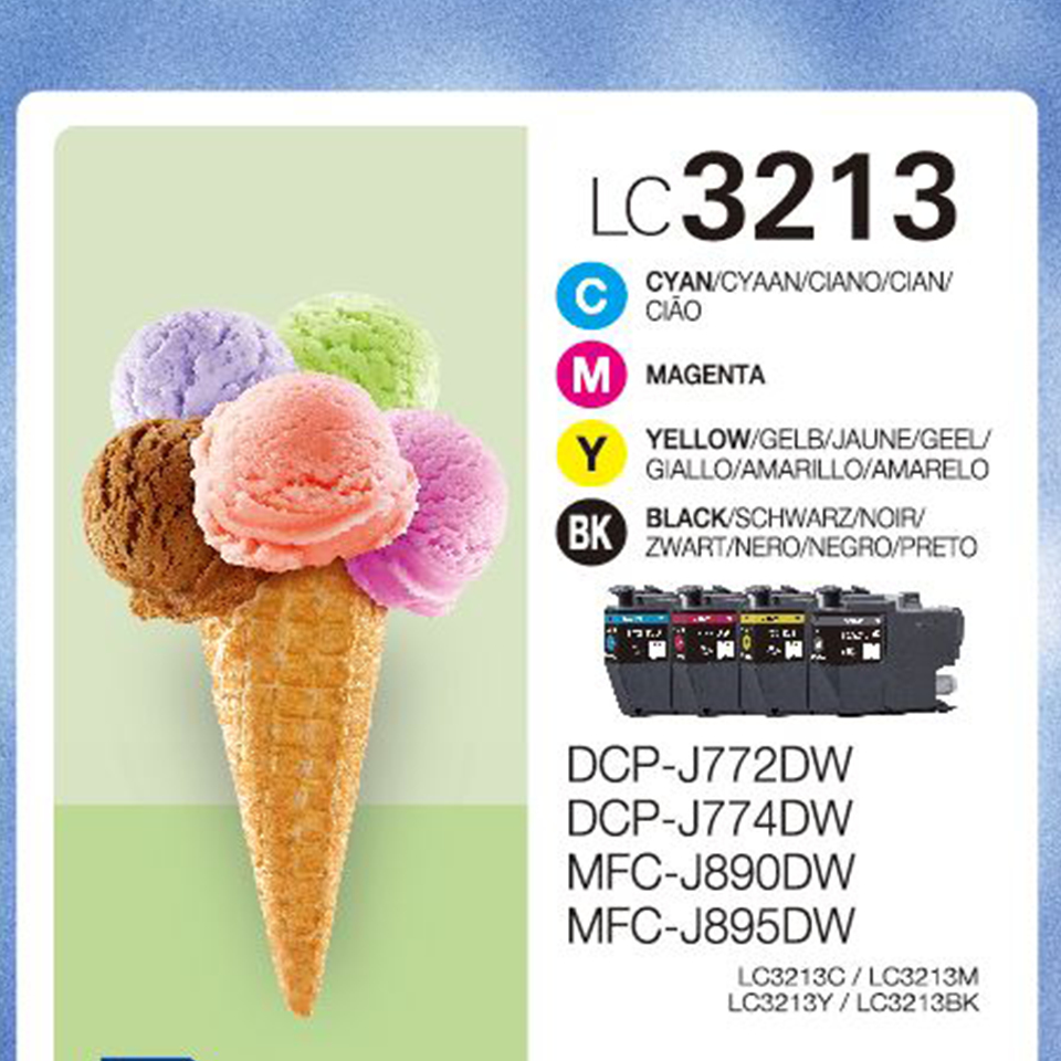 Inktpatroon BROTHER LC-3213VAL Value Blister CMYK
