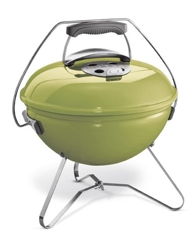 BBQ WEBER 1127704 Smokey Joe 37cm Spring Green / Houtskool