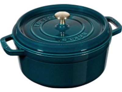 Staub cocotte rond 24 cm la mer 1102437