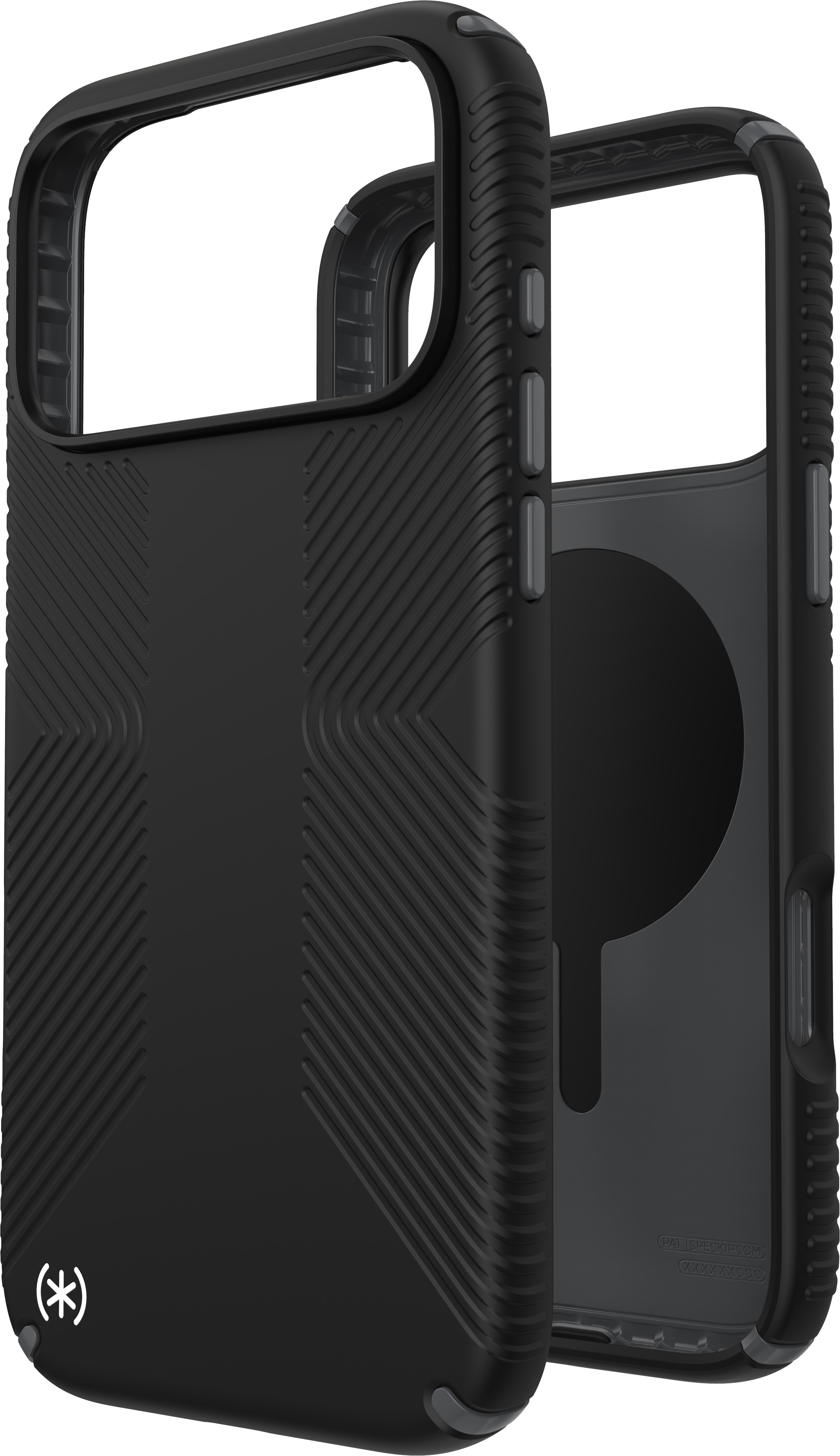 Speck Presidio2 Grip + MS Apple iPhone 17 Pro Max Black - with Microban