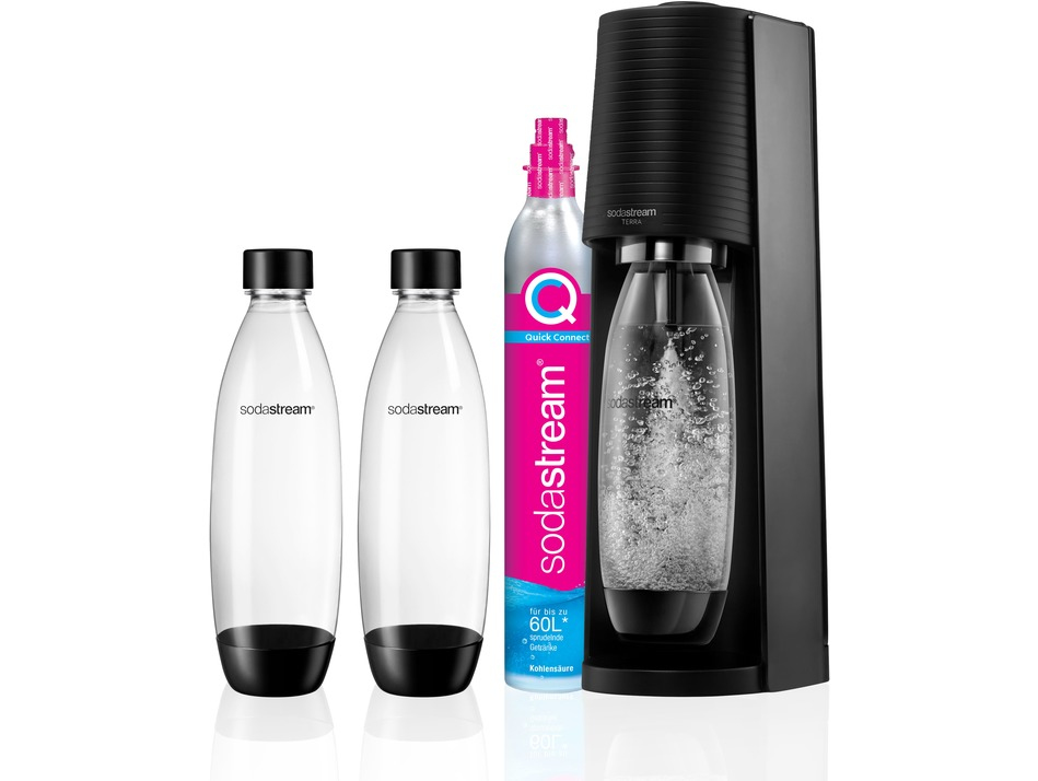 Frisdrankmaker SODASTREAM 1012812310 Terra Black Megapack