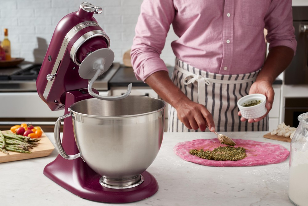 Keukenrobot KITCHENAID 5KSM195PSEBE 4.8L Bietrood