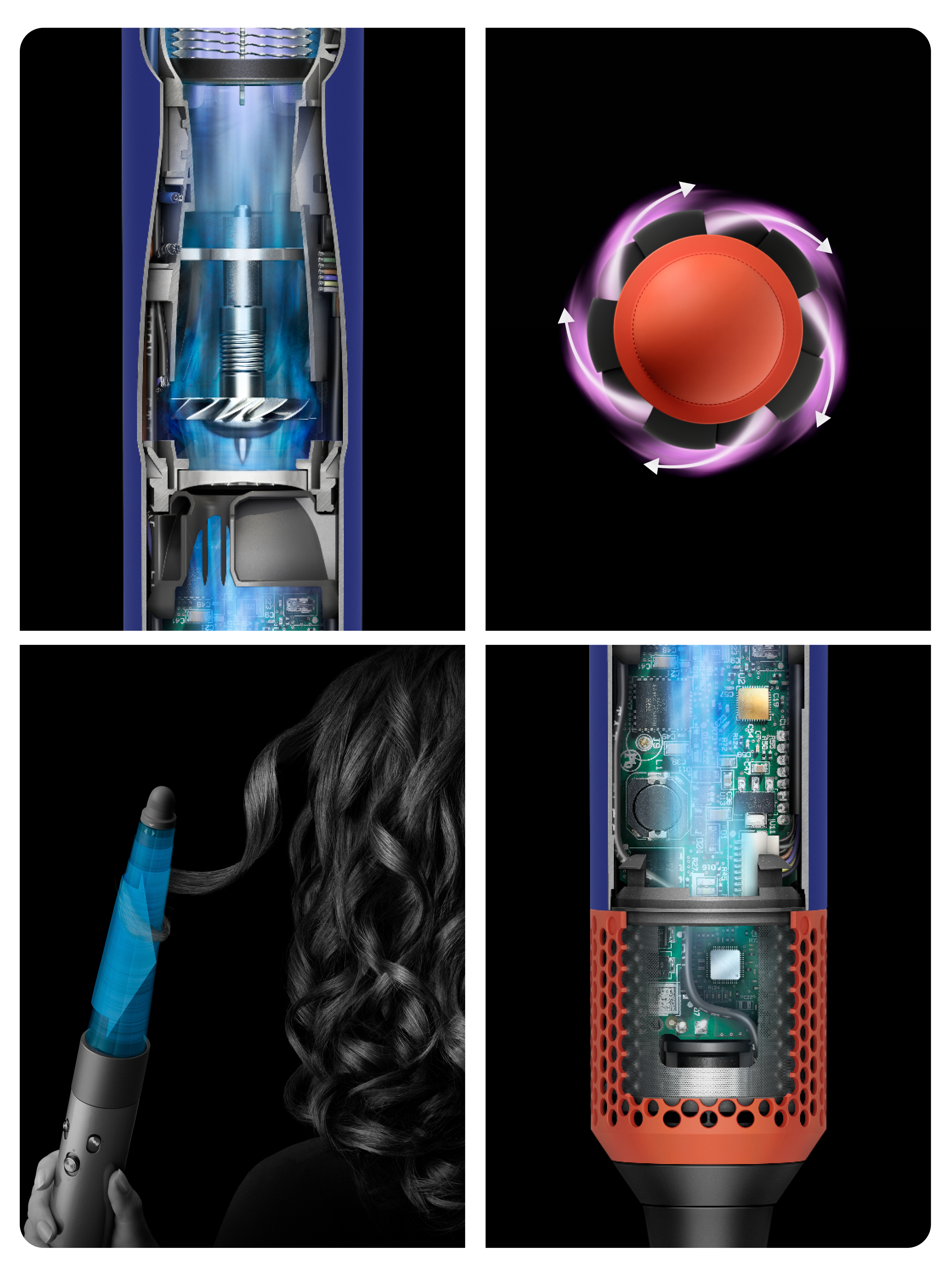 Airwrap DYSON 533598-01 I.D. / Straight + Wavy / Topaas 