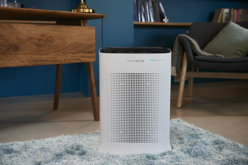 Rowenta Pure Air PU3040 purificateur d'air 115 m² 52 dB 67 W Noir, Blanc