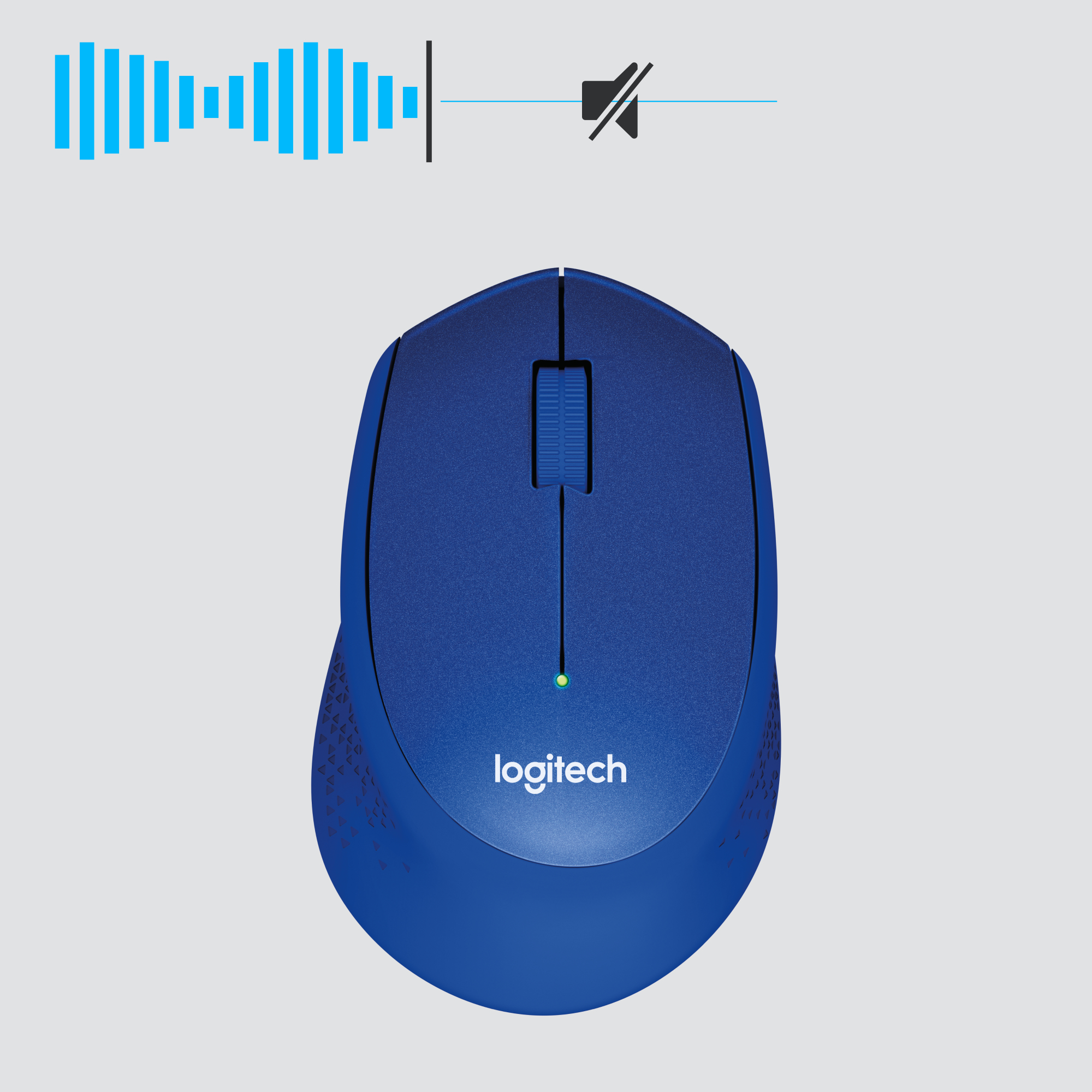 Draadloze Muis Logitech M330 Blue