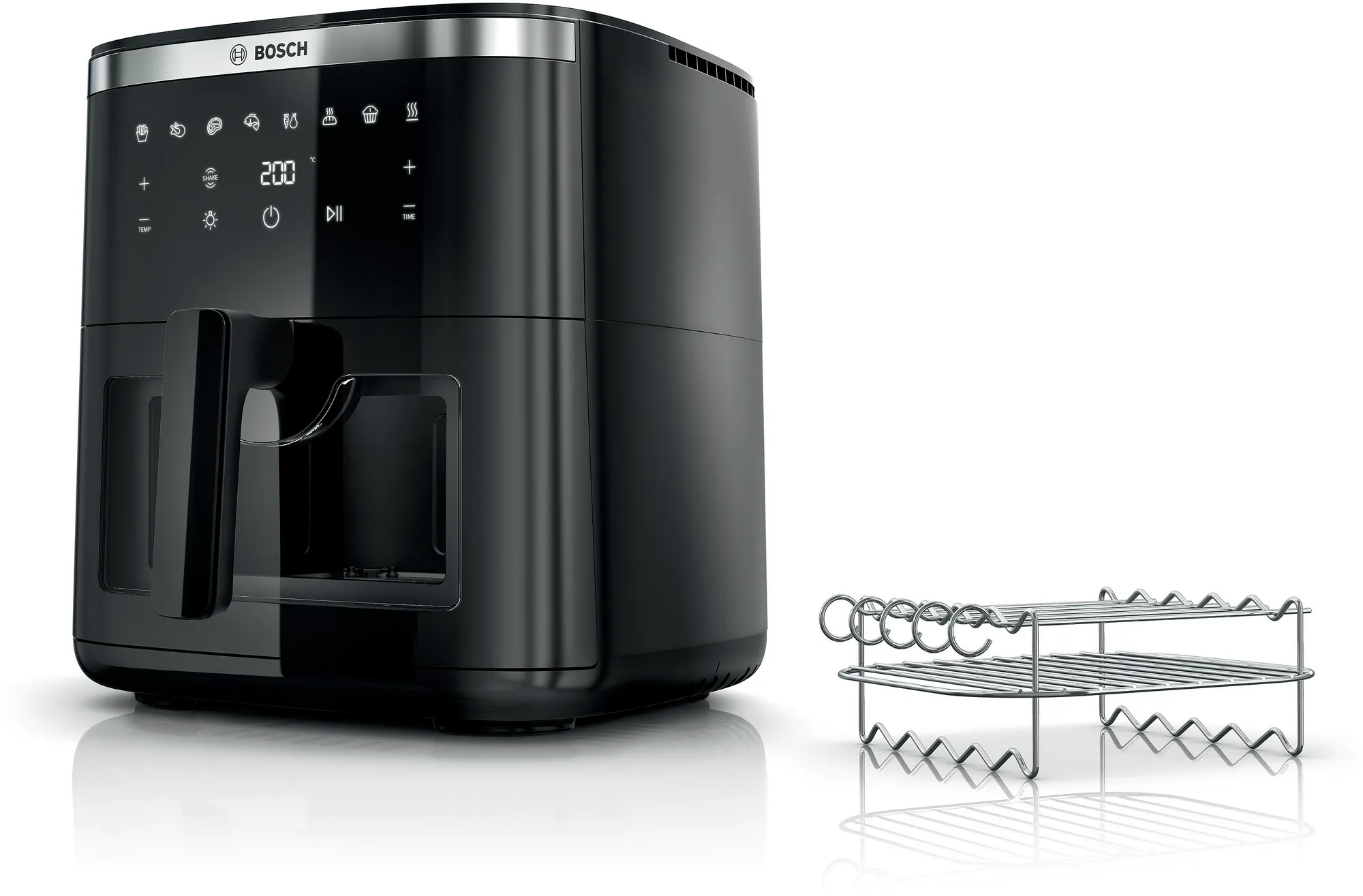 Heteluchtfriteuse BOSCH MAF671B1 Serie 6 / 7,2L / kijkvenster