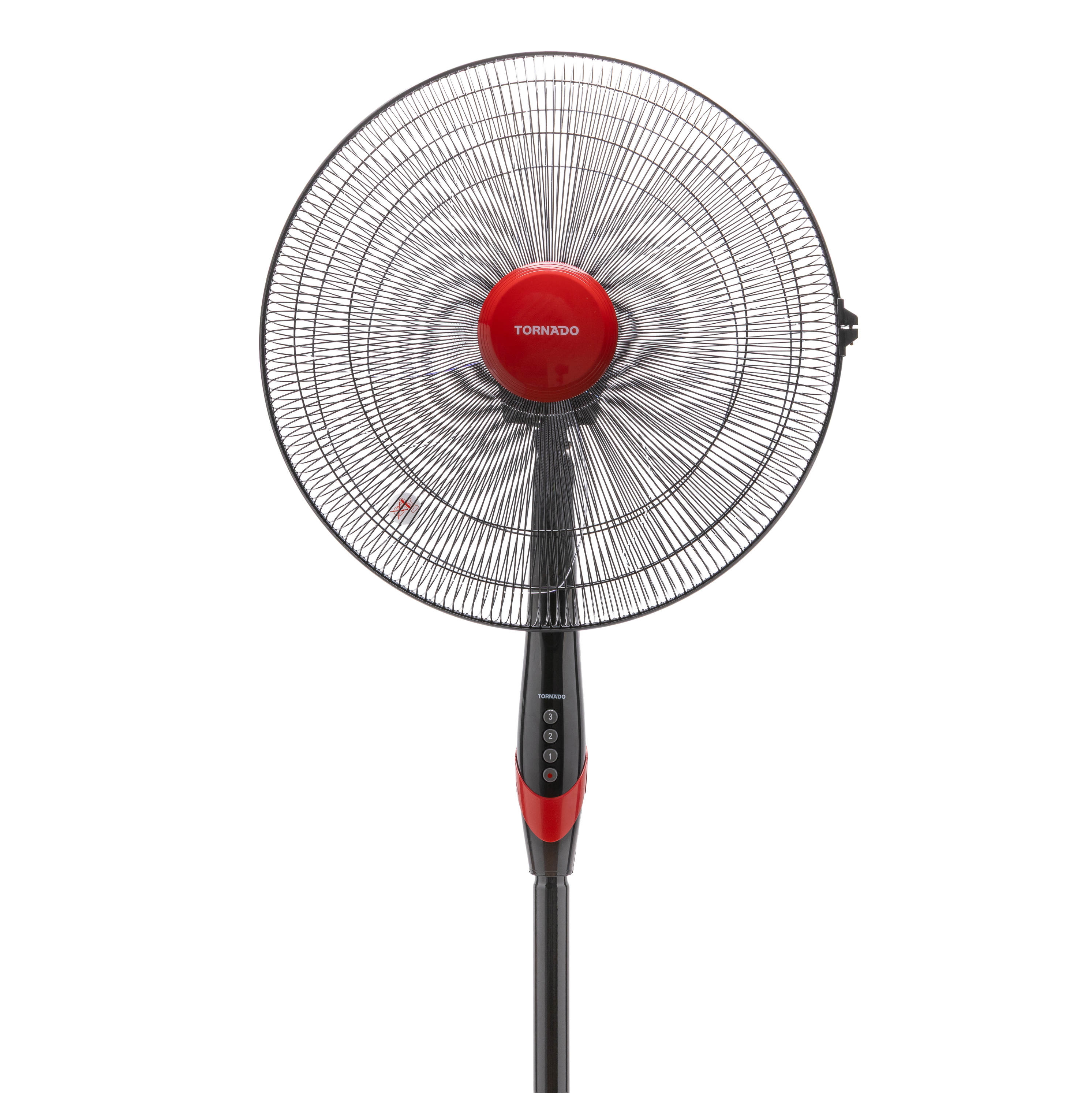 TORNADO TSF-18XW ventilateur Noir, Rouge