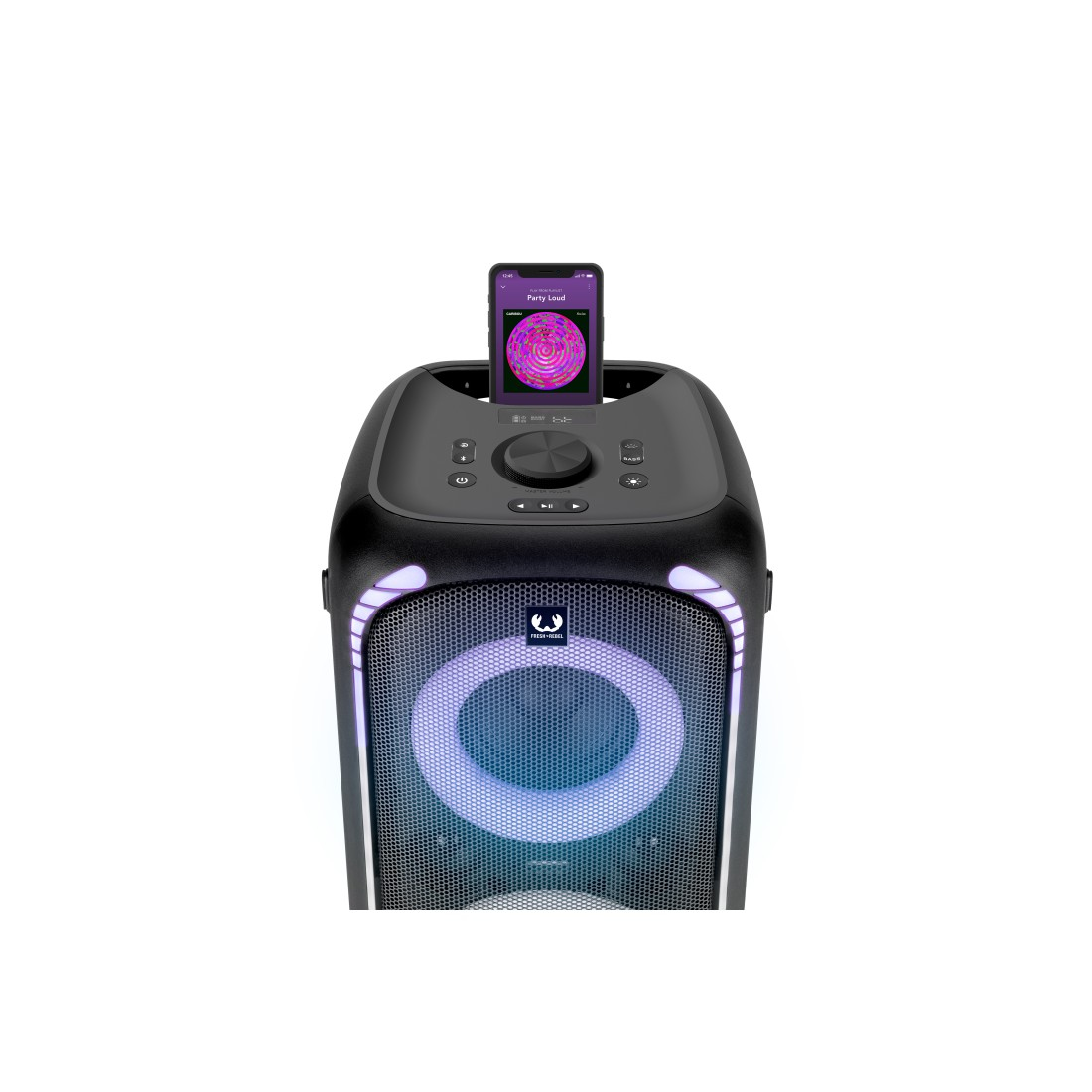 Partyspeaker FRESH N REBEL Party Loud L zwart