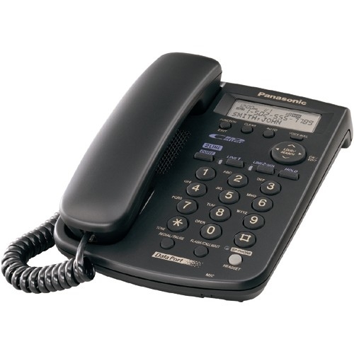 Panasonic KX-TSC11 Analoge telefoon Nummerherkenning Zwart
