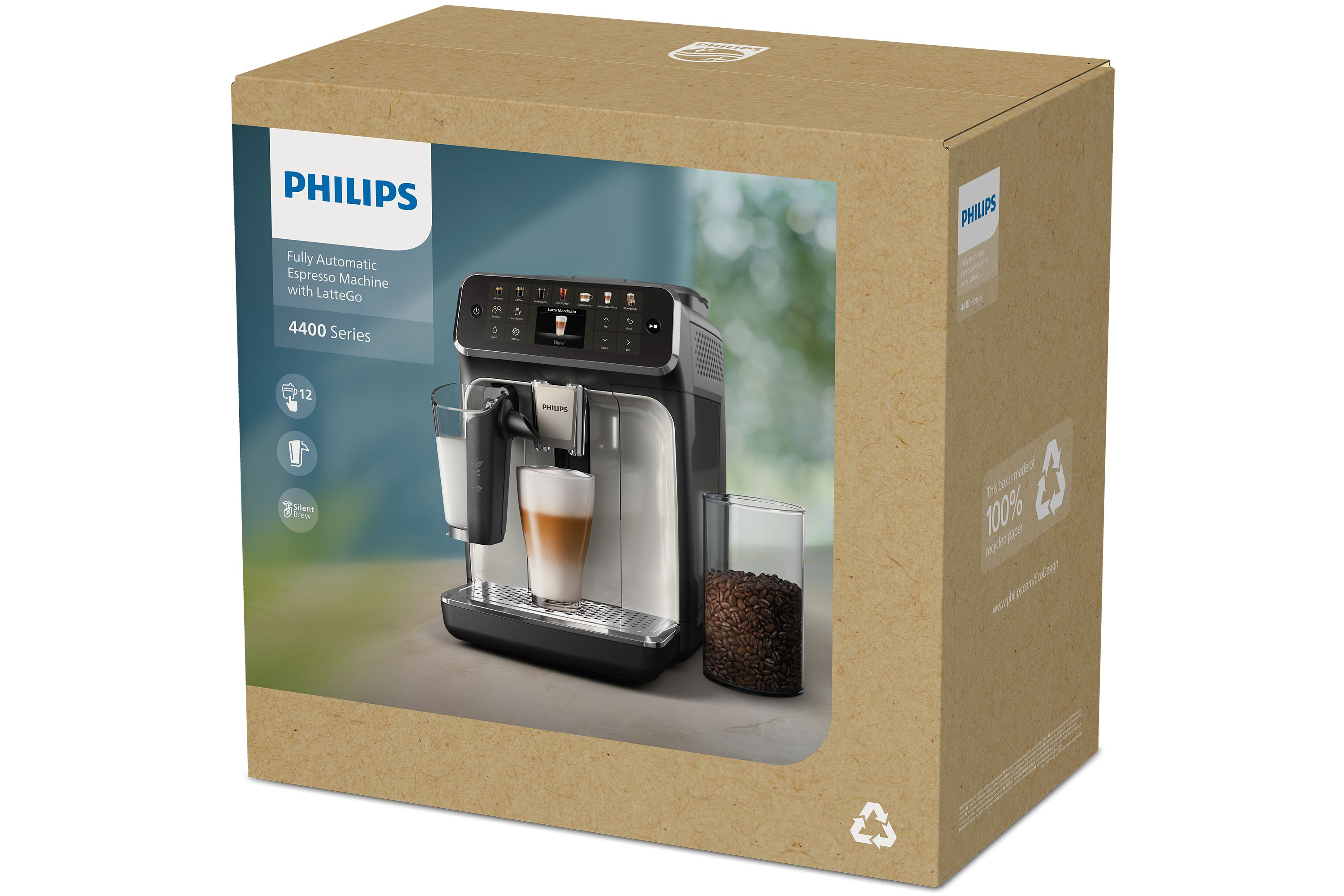 Philips EP4449/70 machine à café Entièrement automatique Machine à expresso 1,8 L