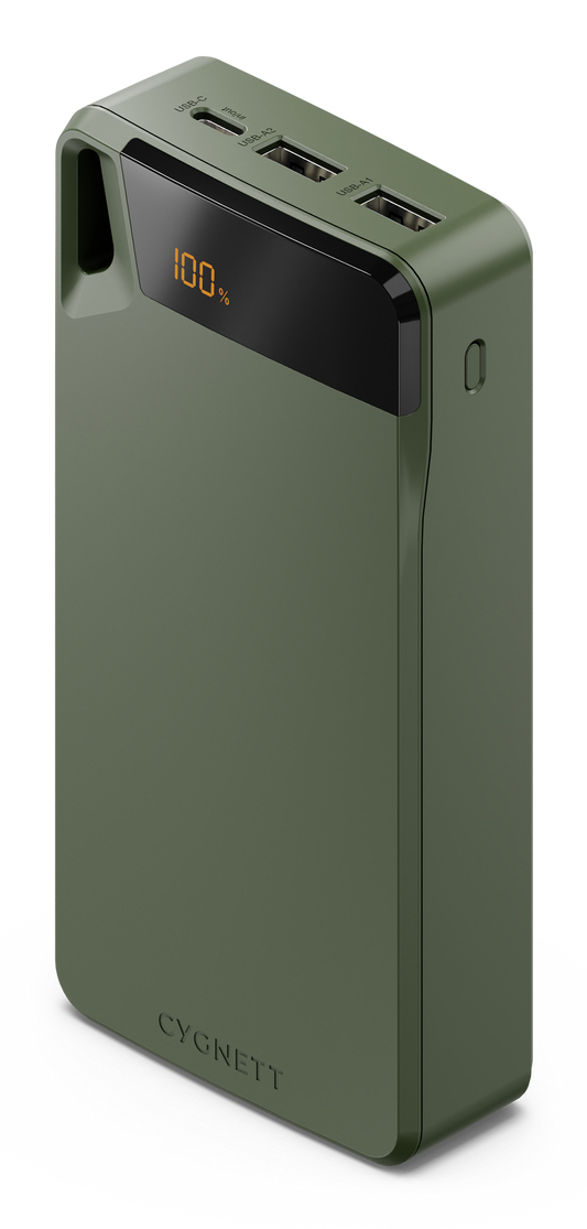 Cygnett Boost 4 20.000 mAh Power Bank Green