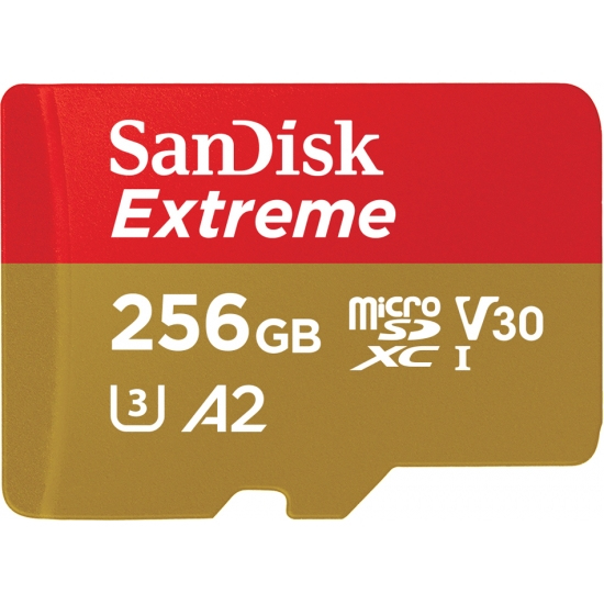 SanDisk 256GB Extreme microSDXC Klasse 10