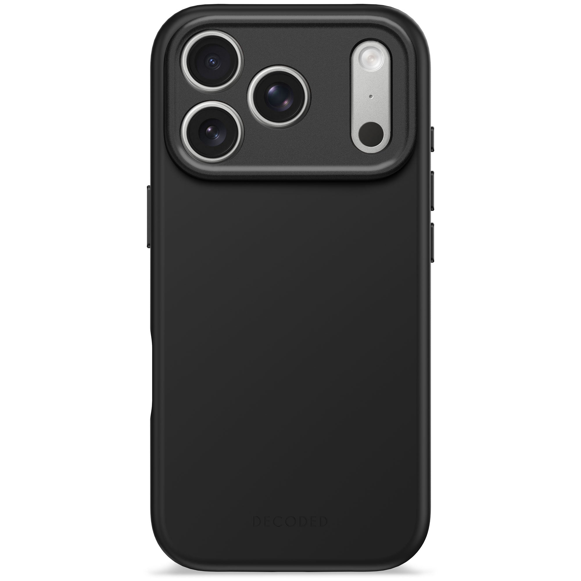 Decoded Silicone Backcover Apple iPhone 17 Pro Phantom Black