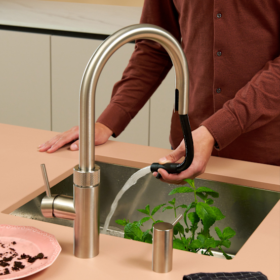 Kraan Quooker FLEX Roestvrij Staal