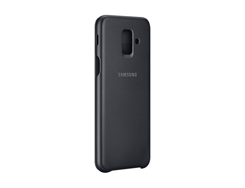 Sac (TEL) Samsung Samsung A6 2017 Wallet Cover Black