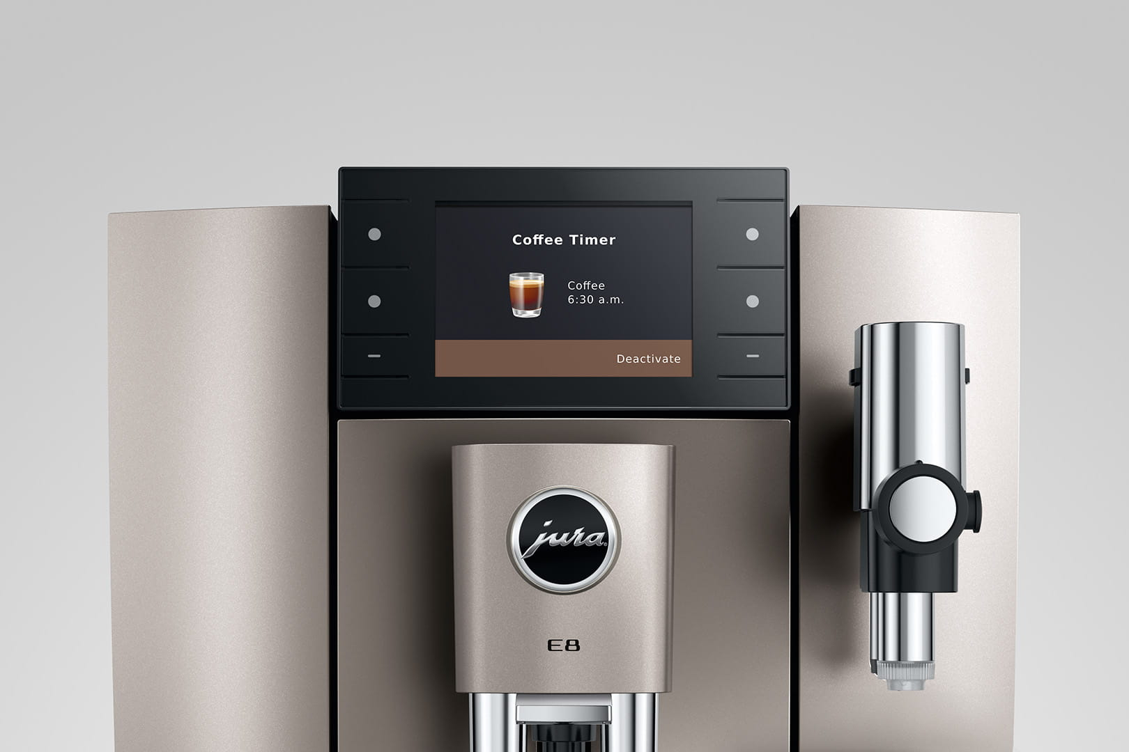 Jura E8 MIDNIGHT SILVER 15712