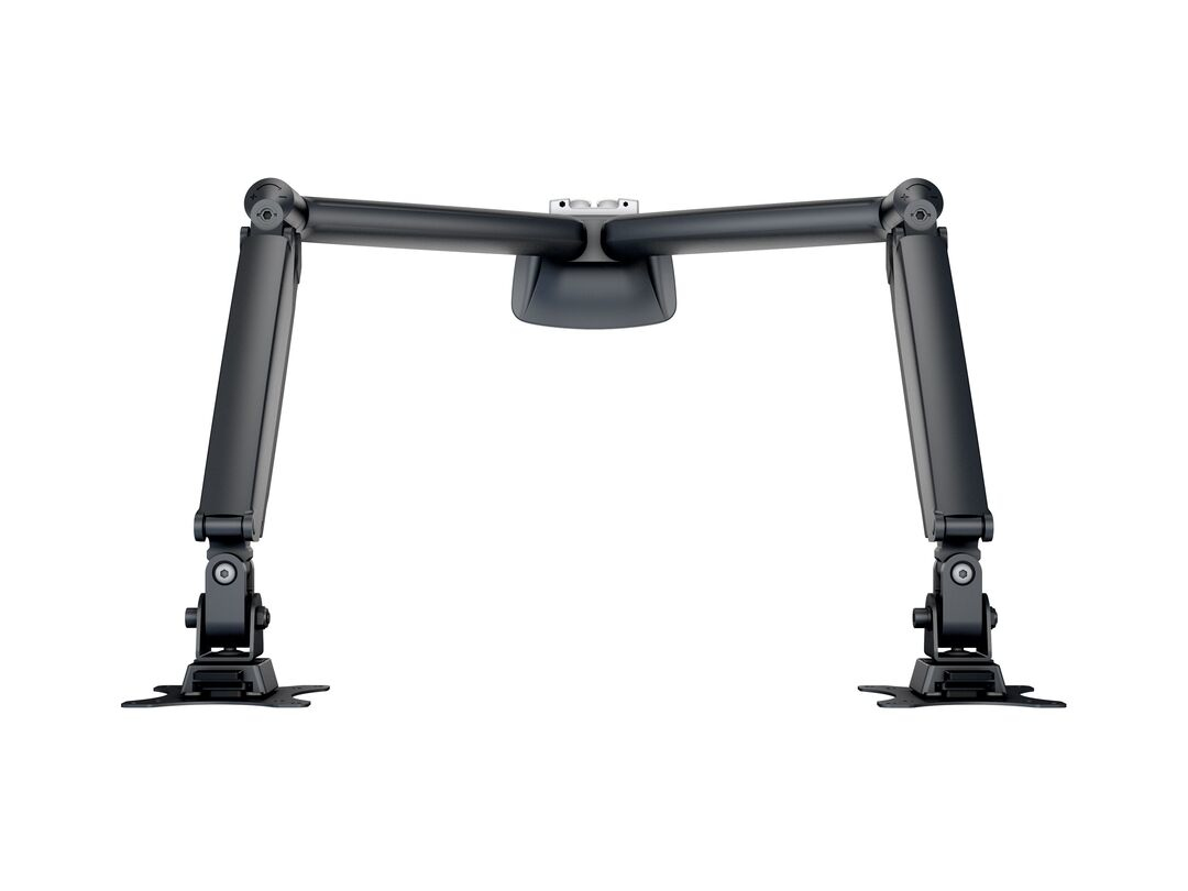 Multibrackets 3286 support d'écran plat pour bureau 68,6 cm (27") Noir, Argent