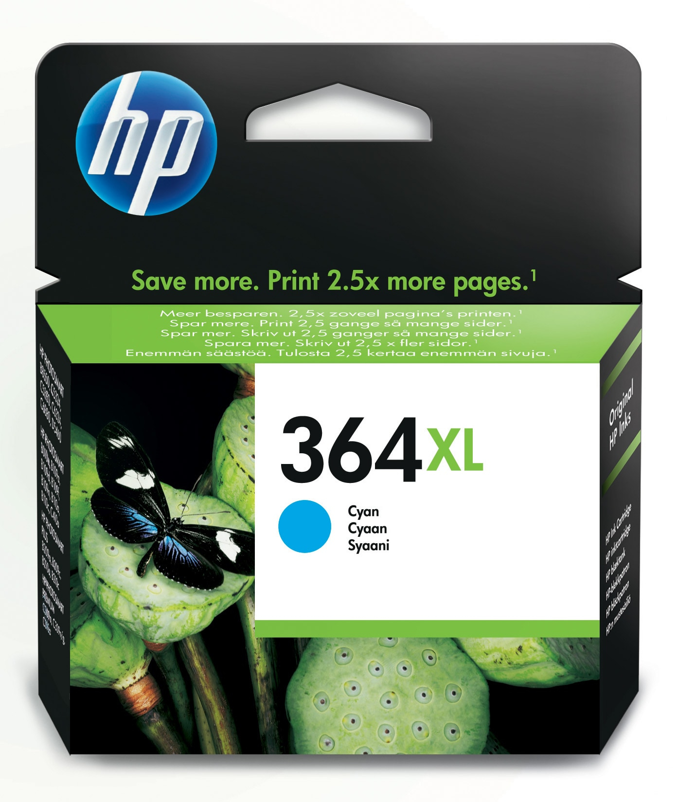 Inktpatroon HP 364XL Cyaan