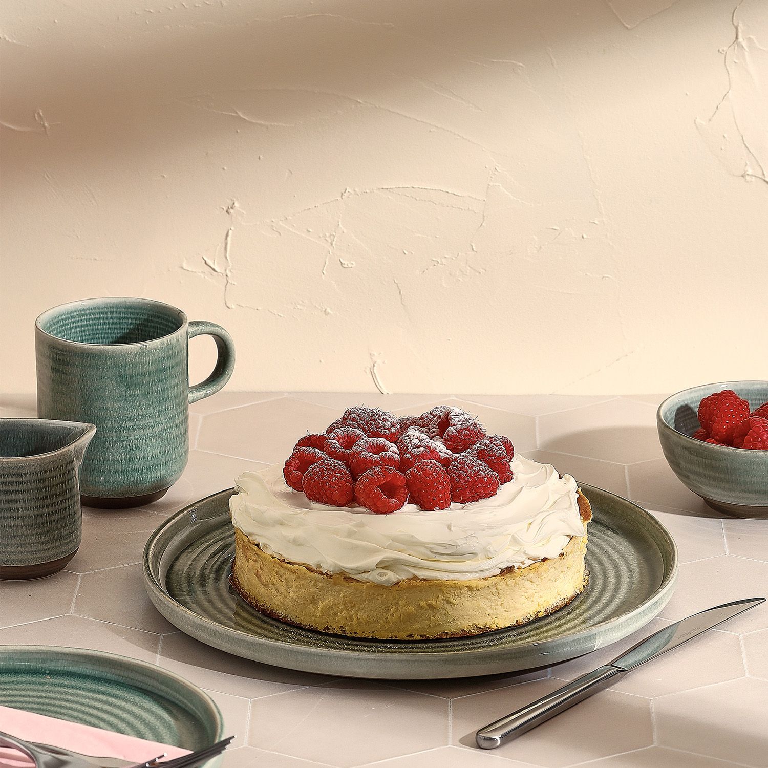 Plat bord S&P 804321 Cameo / 27,5cm / groen